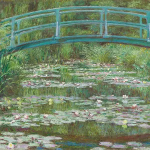 The Japanese Footbridge, 1899 (oil on canvas)