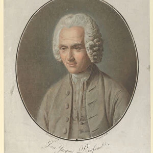 Jean-Jacques Rousseau, 1791 (aquatint)