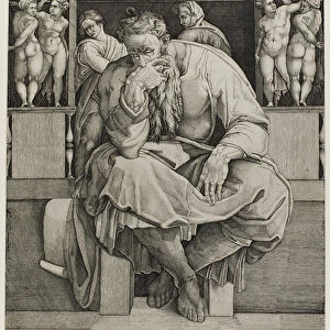 Jeremiah, 1547 (engraving on paper)