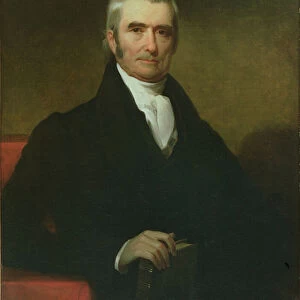 John Marshall (1755-1835) copy from an original by Henry Inman of 1831-32
