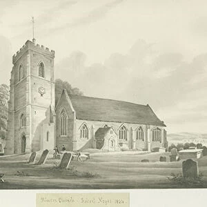 Kinver Church: sepia drawing, 1834 (drawing)
