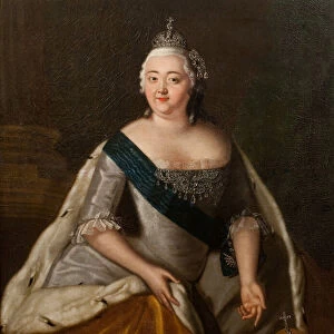 L imperatrice Elisabeth de Russie - Portrait of Empress Elizabeth of Russia