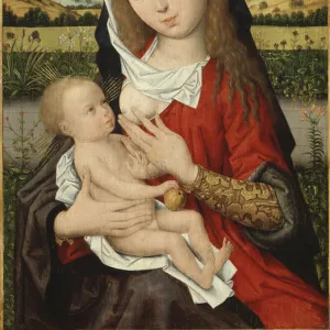 La Vierge allaitant l enfant Jesus - The Virgin suckling the Child