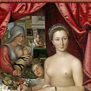 A Lady in her Bath, c. 1571 (oil on panel)