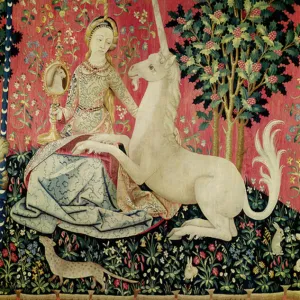 The Lady and the Unicorn: Sight (tapestry)