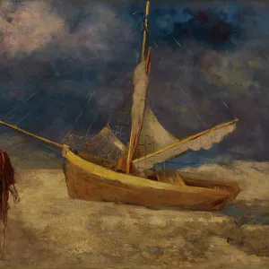 Le pecheur aliene, 19th-20th century (oil on canvas)