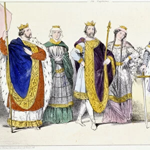 Les Capetiens: Louis VI Le Gros (1081-1137) and Adelaide of Savoy (ca