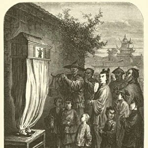 Les ombres chinoises (engraving)