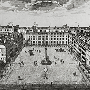 Lincolns Inn New Square, c.1725 (engraving)