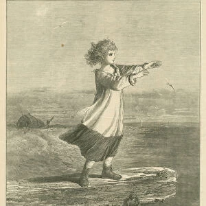 Little Em ly in David Copperfield, from An Illustrated Journal of Choice Reading