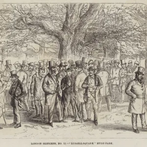 London Sketches, "Russell-Square"Hyde-Park (engraving)