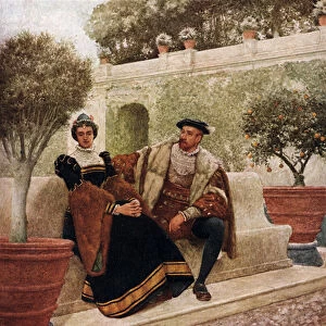 Lorenzo and Jessica, illustration from The Merchant of Venice, c