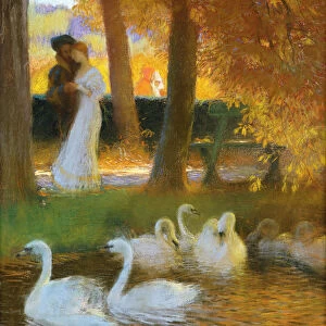 Lovers and Swans; The Autumn Walk; Les Amants et les Cygnes; La Promenade d Automne