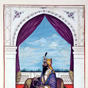 Maharajah Karak Singh, from The Kingdom of the Punjab, its Rulers and Chiefs