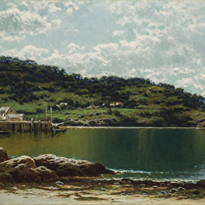 Along the Maine Coast, c. 1885 (oil on canvas)