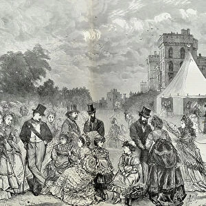 Her Majesty's Garden Party, 1870 (engraving)
