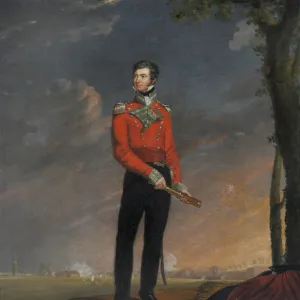 Major Sir Neil Campbell, 1819 (oil on canvas)