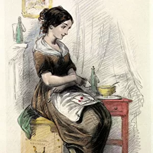 The Marchioness, illustration to The Old Curiosity Shop