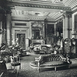 Marlborough House, the Drawing-Room (b / w photo)