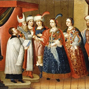 The Marriage of King David (oil on canvas)