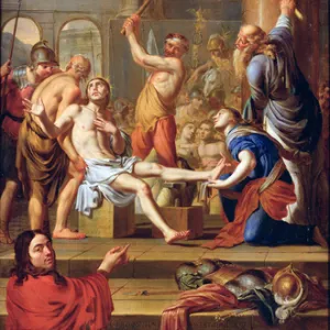 The Martyrdom of St. Adrian, 1659 (oil on canvas)