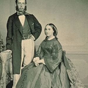 Maximilian of Hapsburg-Lorraine (1832-67) and Charlotte Saxe-Coburg-Gotha (1840-1927)
