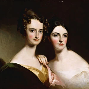 The Mc Ilvaine Sisters, 1834 (oil on canvas)