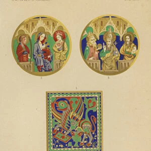 Medieval enamelwork (chromolitho)
