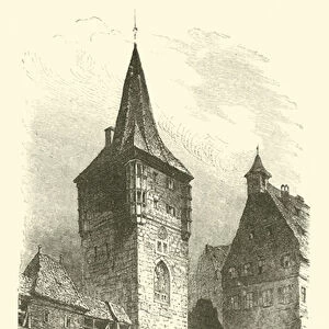 The Menagerie Tower (engraving)