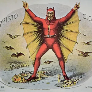 JOHNDERLAN DEVIL'S TOBOGGAN SLIDE Temperance Movement Print