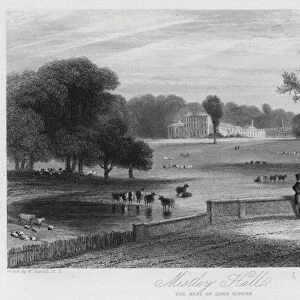 Mistley Hall, the seat of Lord Rivers (engraving)
