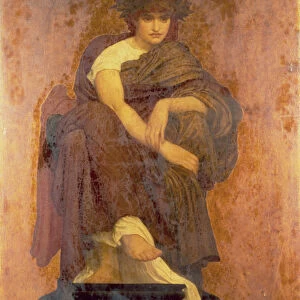 Mnemosyne, The Mother of the Muses (oil on canvas)