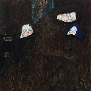 Mother with two children, 1909-10 (oil on canvas)