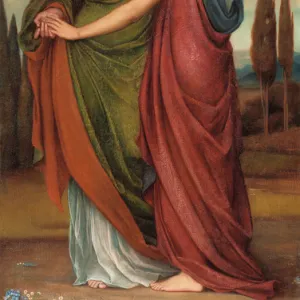 Naomi and Ruth, 1887 (oil on canvas)