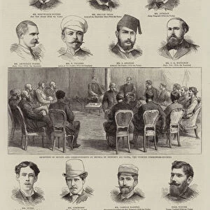 Newspaper Correspondents and the War (engraving)