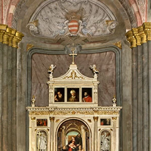 North Transept, Altar of Saint Nicholas, Amigone and Friar Mabila 1495