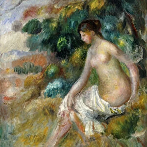 Nude in a Forest; Nu dans la Verdure, 1887 (oil on canvas)