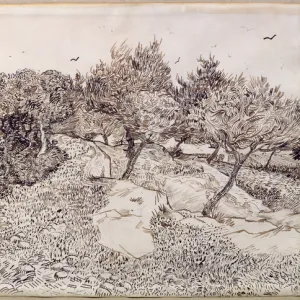 Landscape drawings Collection: Impressionist artwork