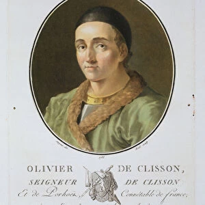 Olivier de Clisson (1336-1407) from Portraits des grands hommes, femmes illustres