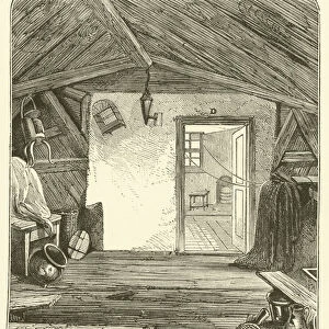 Orphan house study, Newcastle (engraving)