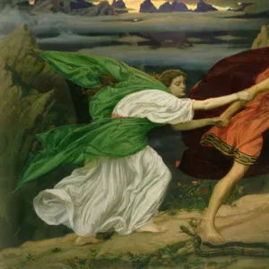 Orpheus and Eurydice, 1862 (oil on canvas)