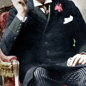 Oscar Wilde, c. 1892 (b / w photo)