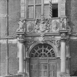The Outer Gateway, Blickling Hall (b / w photo)