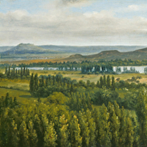 Panoramic View of the Ile-de-France, c. 1830 (oil on canvas)