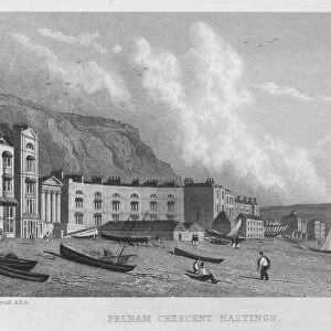 Pelham Crescent, Hastings (engraving)
