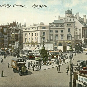 Piccadilly Circus, London (colour photo)