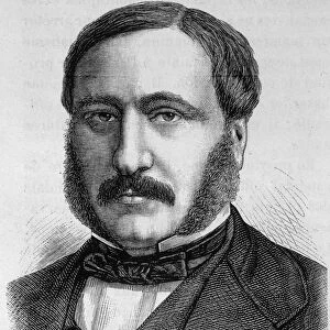 Portrait of Adolphe Forcade de la Roquette (1820-1874)
