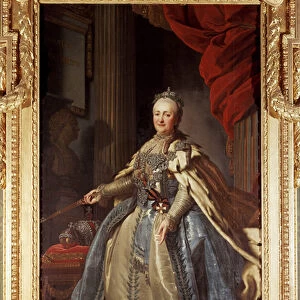 Portrait of Catherine II (1729-1796), Imperator of Russia