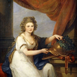 Portrait of Countess Catherine Skavronska, Seated Three-Quarter Length