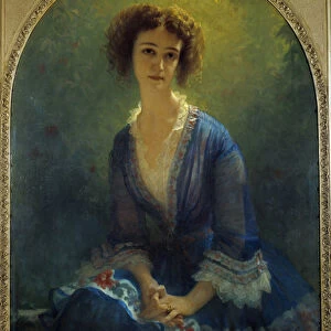Portrait of the Countess Eugene Pastre, nee Celine de Beaulaincourt (1825-1900